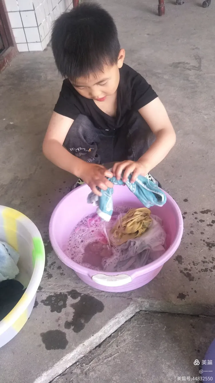 我会洗我自己的衣服！